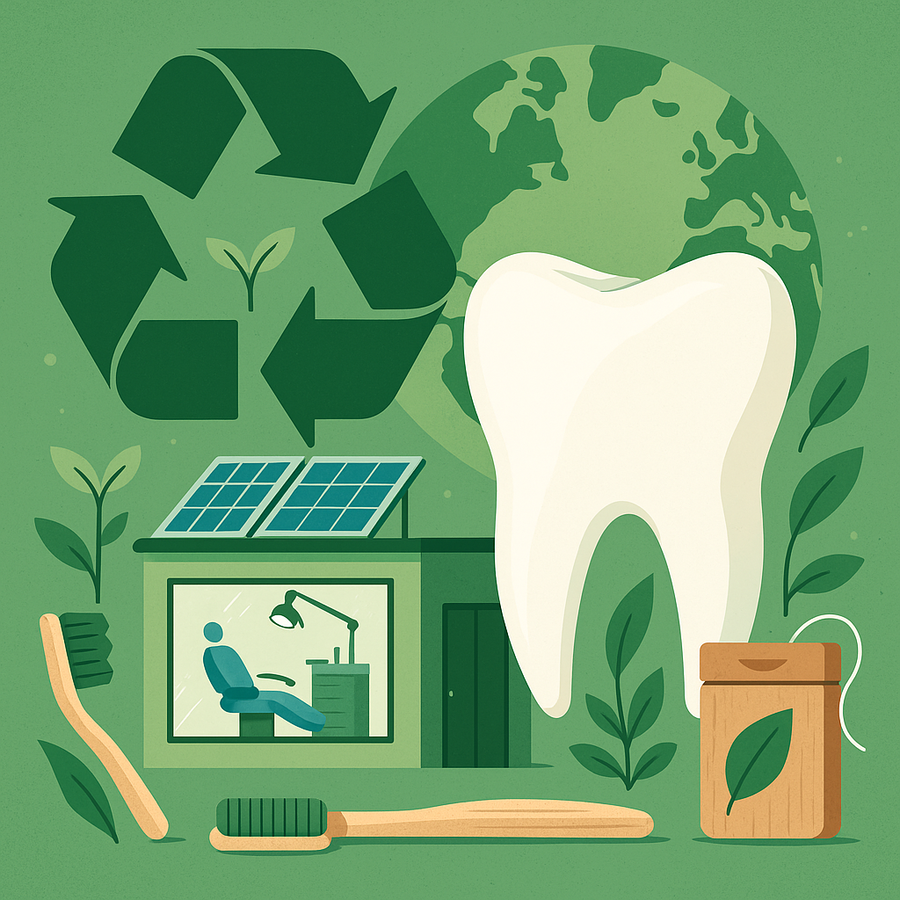 Sustentabilidade na odontologia: práticas eco-friendly que transformam clínicas e consciências