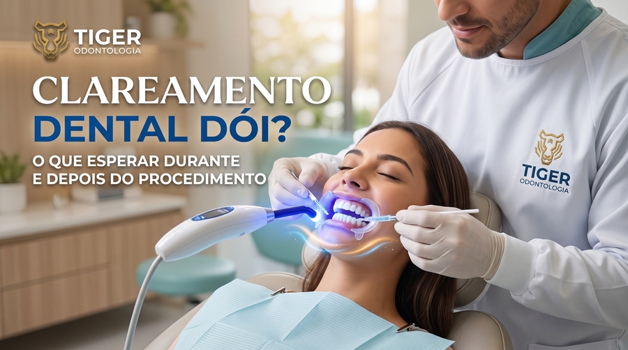 Clareamento Dental Dói? O Que Esperar Durante e Depois do Procedimento