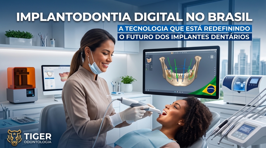 Implantodontia Digital no Brasil: A Tecnologia Que Está Redefinindo o Futuro dos Implantes Dentários